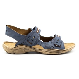 Olivier Sandalias hombre 448MB azul marino