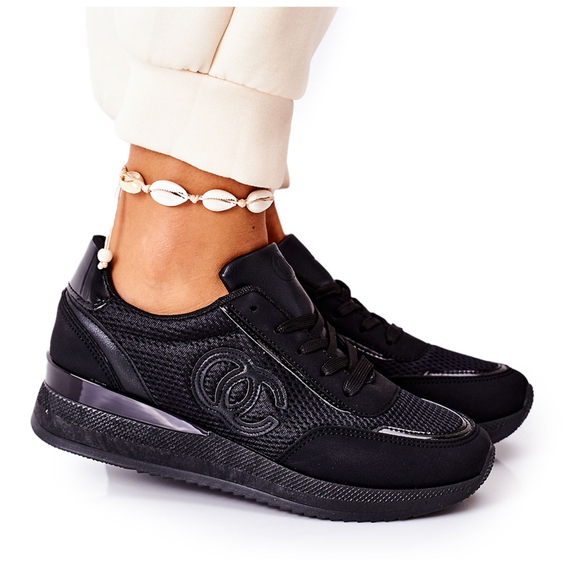 PE1 Calzado deportivo de mujer Sneakers Black Under Control negro
