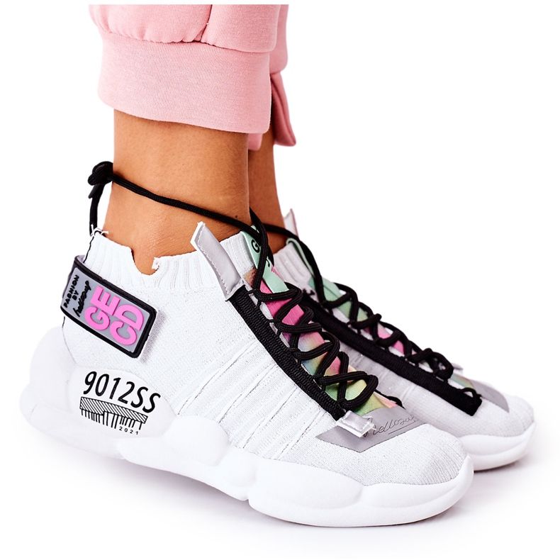 PS1 Zapatillas Deportivas Mujer Zapatillas White Bubble Tea blanco