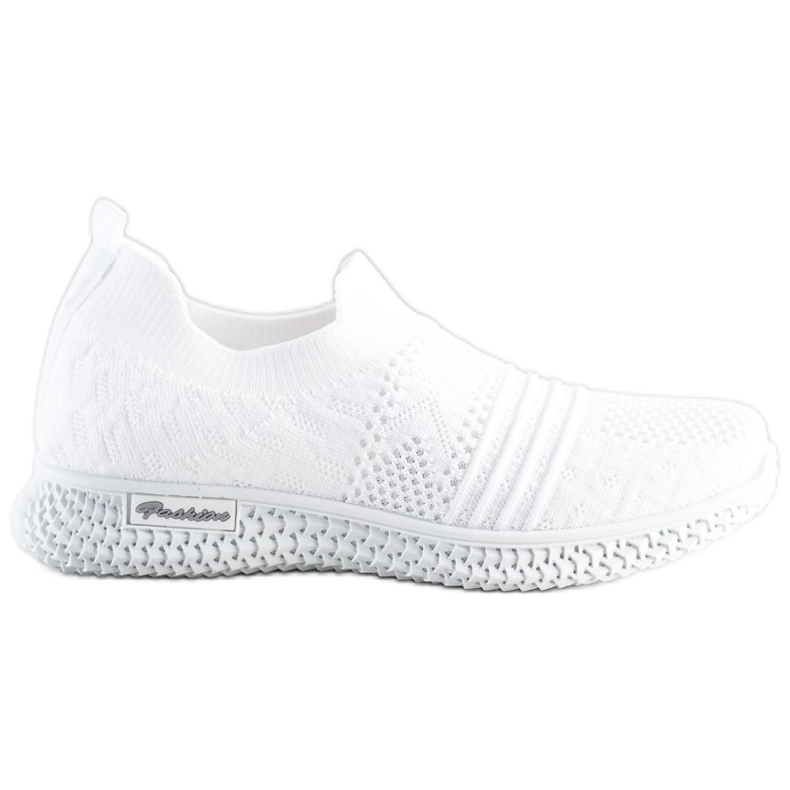 MCKEYLOR Zapatillas blancas sin cordones blanco