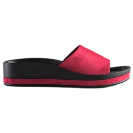 Zapatillas casual VINCEZA rojo