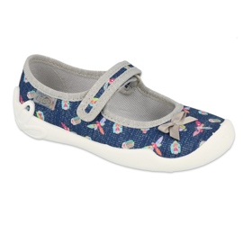 Calzado infantil befado 114Y445 azul marino gris