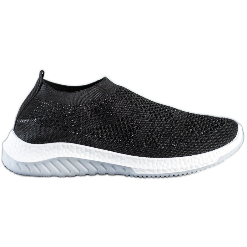 SHELOVET Zapatillas sin cordones negro