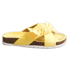 Ideal Shoes Zapatillas de moda amarillo