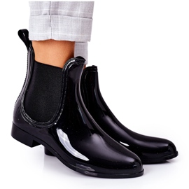 Botas Umbrella Shiny Black Jodhpur negro Botas Umbrella Shiny Black Jodhpur negro