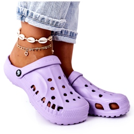 Pantuflas Crooks Eva Foam Violet para Mujer violeta