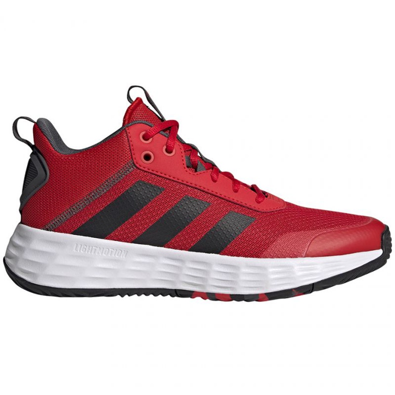 Zapatillas Adidas Ownthegame Sho M H00466 negro rojo