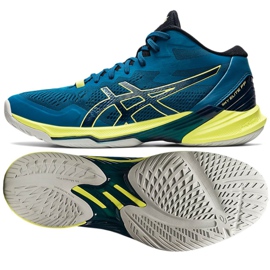 Zapatillas de voleibol Asics Sky Elite Ff Mt 2 M 1051A065 401 azul azul