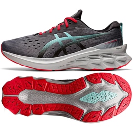 Zapatillas de running Asics Novablast 2 M 1011B192 020 gris