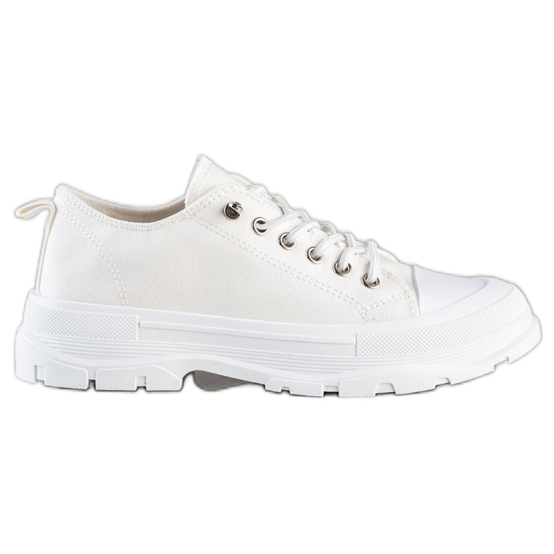 Sabatina Zapatillas de moda en la plataforma beige