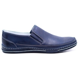 Polbut Zapatos slip hombre 2107 azul marino marina Polbut Zapatos slip hombre 2107 azul marino marina