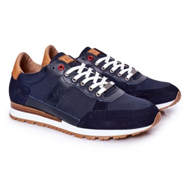 Zapatillas deportivas de hombre GOE HH1N4053 Zapatillas azul marino