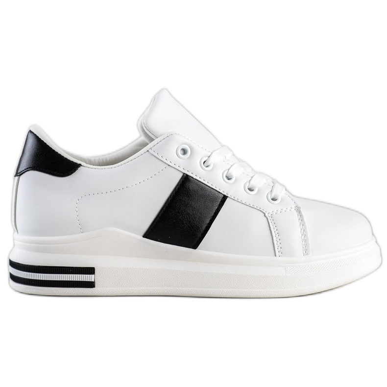 SHELOVET Zapatillas con estilo blanco