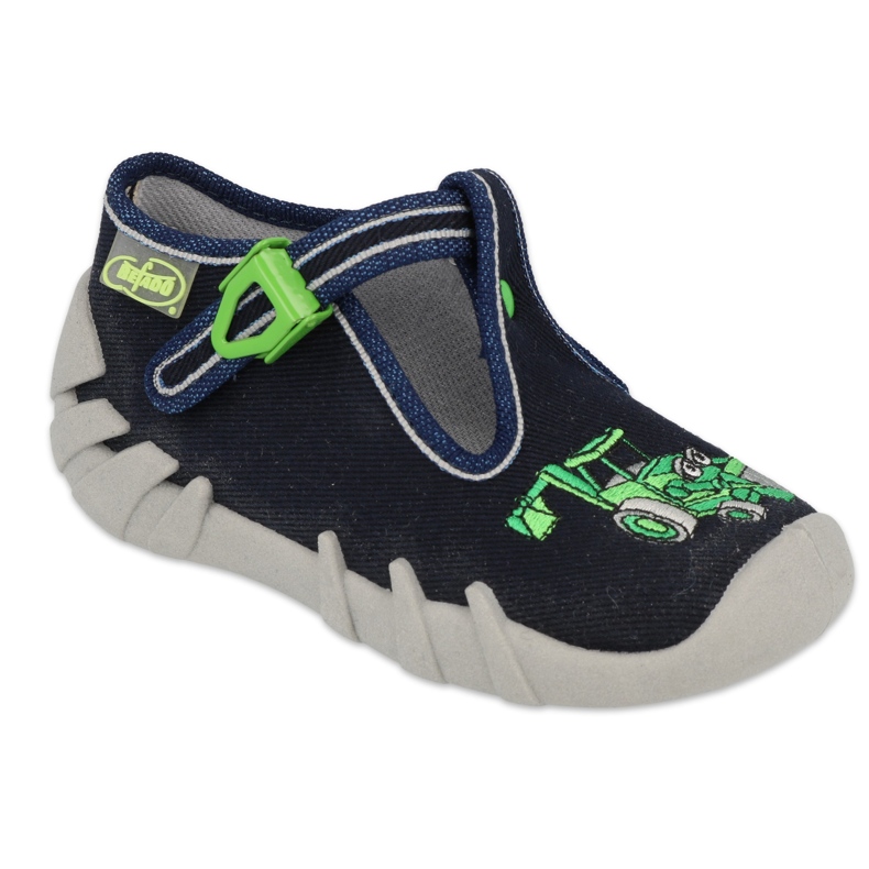 Calzado infantil befado 110P430 negro verde