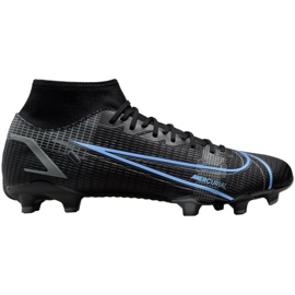 Zapatillas de fútbol Nike Mercurial Superfly 8 Academy FG / MG M CV0843-004 negro negro