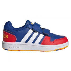 Zapatillas Adidas Hoops 2.0 C Jr FY9443 negro azul