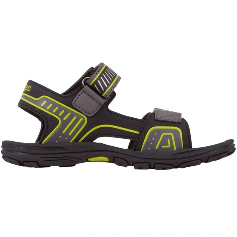 Sandalias Kappa Paxos K 260864K 1133 negro negro
