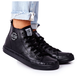 Zapatillas Altas Mujer Piel Big Star GG274015 Negro