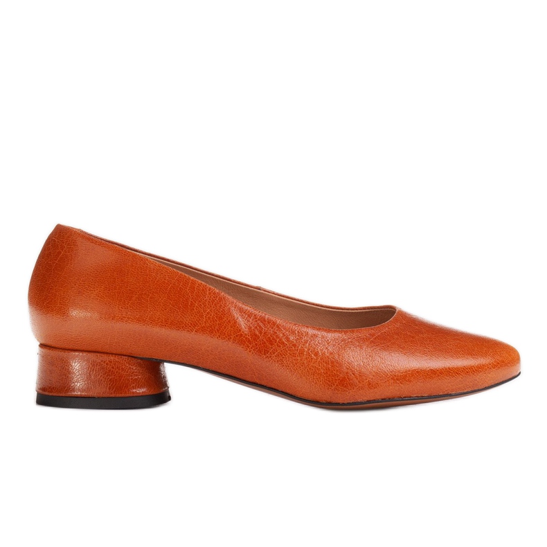Marco Shoes Bailarinas piel flor marrón