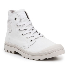 Zapatos Palladium Pampa Hi Mono Moonstruck 73089-055 blanco