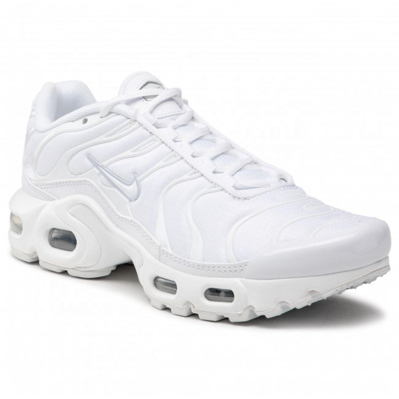Calzado Nike Air Max Plus (GS) W CW7044-100 blanco