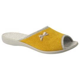 Zapatos de mujer befado pu 254D118 amarillo