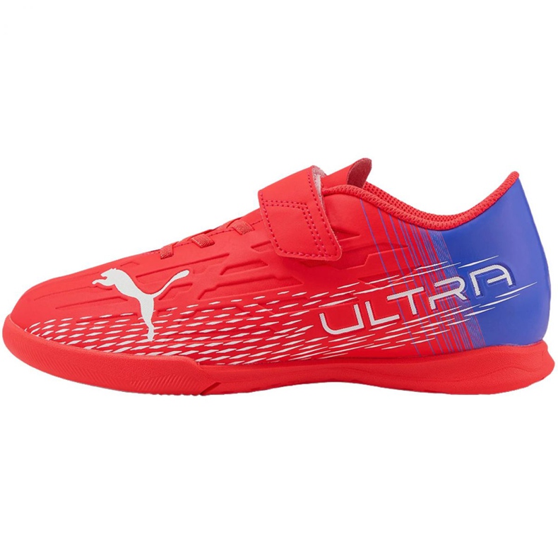 Botas de fútbol Puma Ultra 4.3 It V Jr 106592 01 rojo rojo