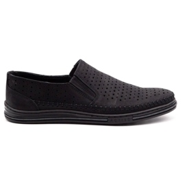 Polbut Zapatos de hombre calados 2107P negro Polbut Zapatos de hombre calados 2107P negro