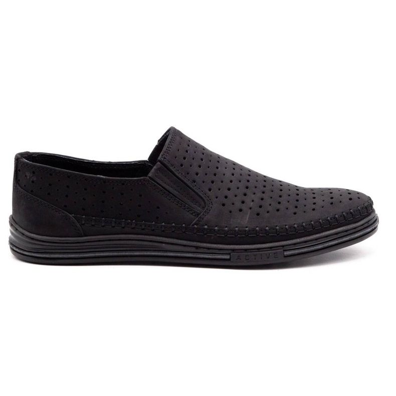 Polbut Zapatos de hombre calados 2107P negro