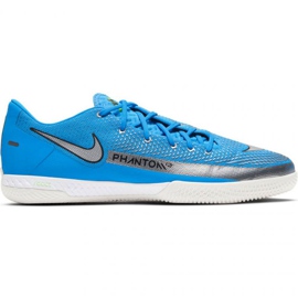 Calzado de fútbol Nike React Phantom Gt Pro Ic M CK8463 400 azul azul