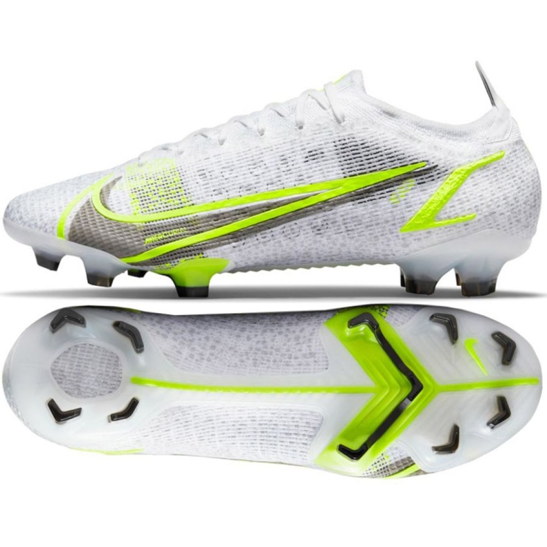 Zapatos de fútbol Nike Mercurial Vapor 14 Elite Fg M CQ7635 107 multicolor blanco