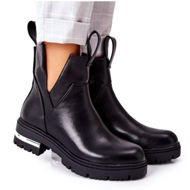 PS1 Cálidos botines negros Jodhpur boots Rock It