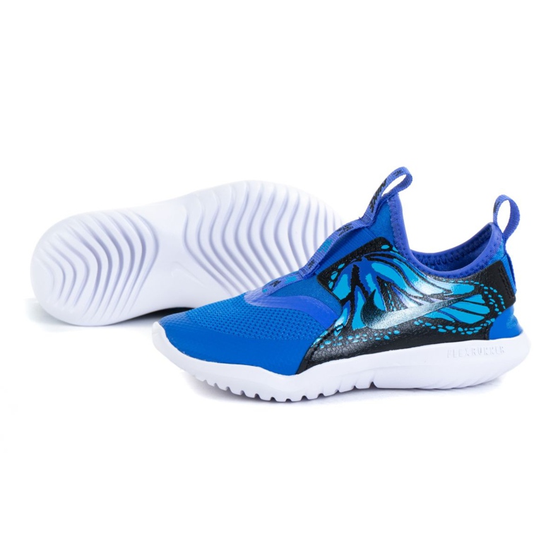 Zapatillas Nike Flex Runner Lil (PS) Jr DD1228-400 rojo azul