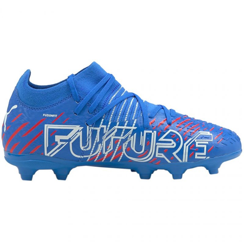Botas de fútbol Puma Future Z 3.2 Fg Ag Jr 106501 01 azul azul