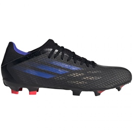 Botas de fútbol adidas X Speedflow.3 Fg M FY3296 negro negro Botas de fútbol adidas X Speedflow.3 Fg M FY3296 negro negro
