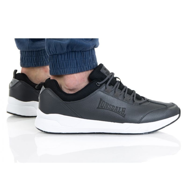 Zapatos de Lonsdale Suthfield L2KI9003C negro