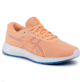 Asics Patriot 11 Gs Jr 1014A070-800 azul naranja