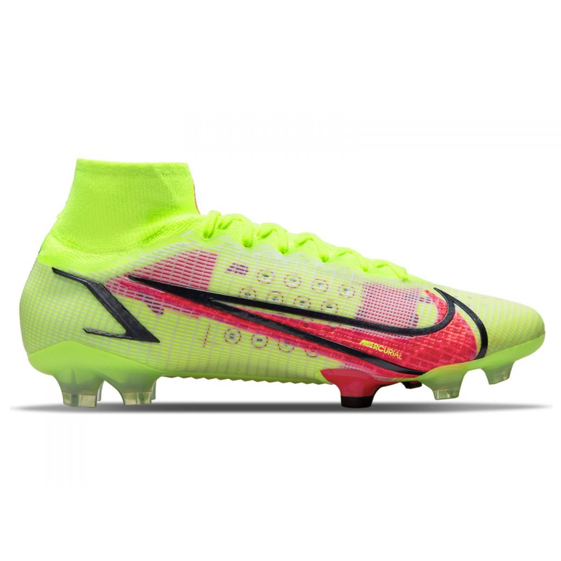 Botas de fútbol Nike Superfly 8 Elite Fg M CV0958-760 neón verde verde