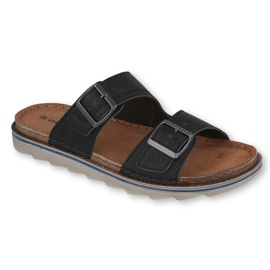 Inblu zapatillas de hombre zapatos 158M006 negro
