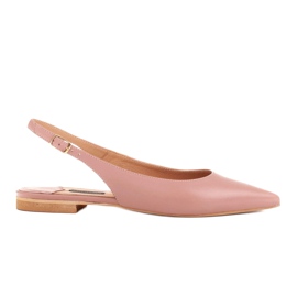 Marco Shoes Sandalias de mujer en color rosa empolvado. rosado