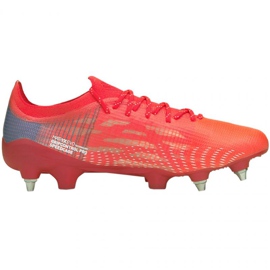 Botas de fútbol Puma Ultra 1.3 MxSG M 106513 01 rojo naranjas y tintos