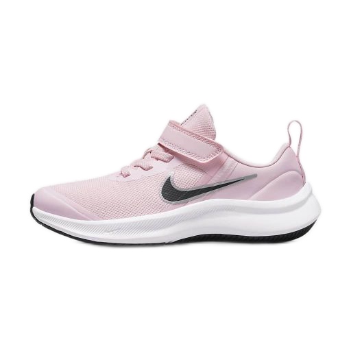 Zapatillas Nike Star Runner 3 (PSV) Jr DA2777-601 negro rosado plata