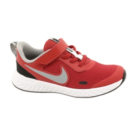 Zapatilla Nike Revolution 5 (PSV) Jr BQ5672-603 negro rojo