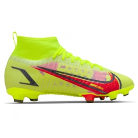 Zapatos de fútbol Nike Superfly 8 Pro Fg Jr CV0804-760 verde verde