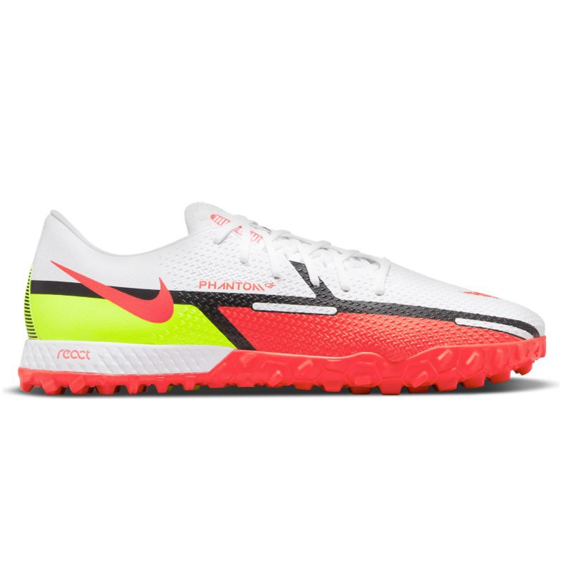 Calzado de fútbol Nike React Phantom GT2 Pro Tf M DC0768-167 multicolor blanco