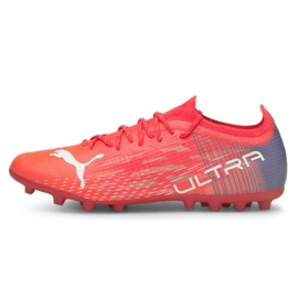 Botas de fútbol Puma Ultra 1.3 Mg M 106515-02 rojo rojo