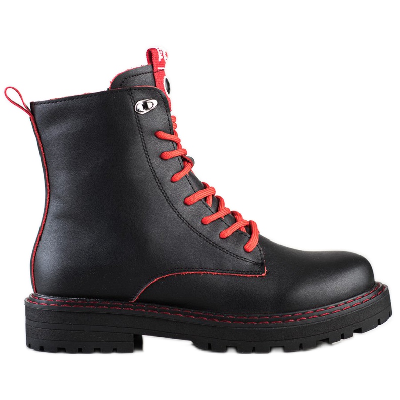 ARTIKER Tramperos negros de cuero