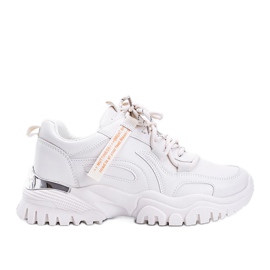 Deportivas beige con suela gruesa Zooey