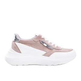 Deportivas beige con suela gruesa Hella blanco caqui Deportivas beige con suela gruesa Hella blanco caqui