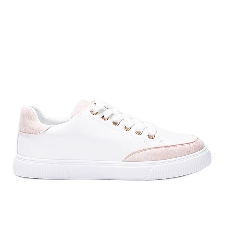 Zapatillas Brighton en blanco y beige